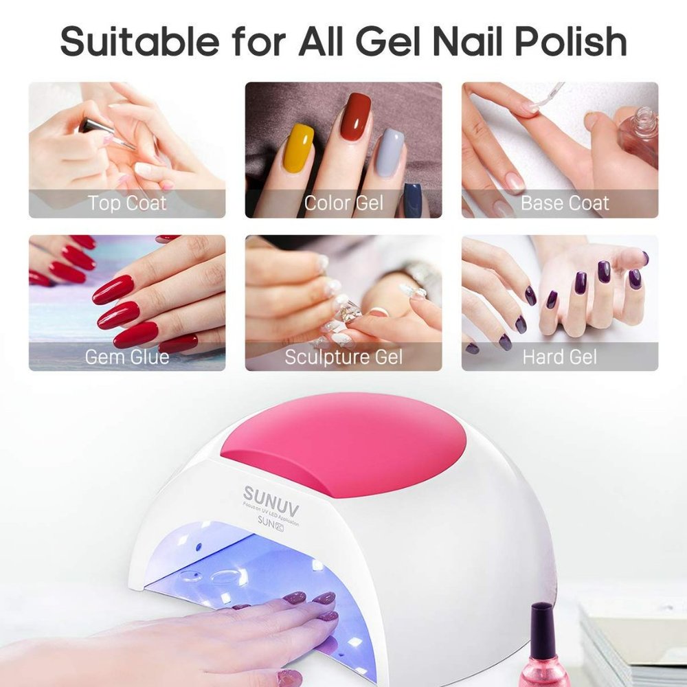 UV Nail Lamp, SUNUV 48W UV LED Nail Dryer